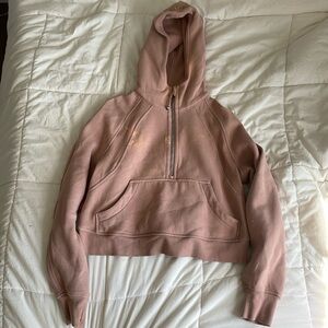 Lululemon scuba oversized half zip size xs/s